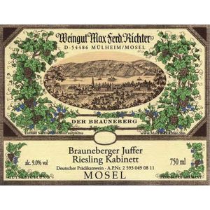 2017 Weingut Max Ferd. Richter Brauneberger Juffer Riesling Kabinett