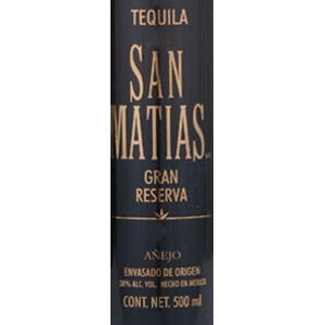 San Matias Tequila Gran Reserva Extra Añejo