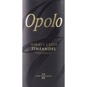 2021 Opolo Vineyards Summit Creek Zinfandel