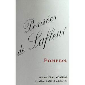 2022 Château Lafleur Pensées de Lafleur Pomerol