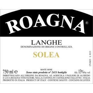 2020 Roagna Solea Bianco