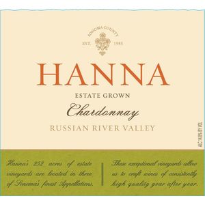 2021 Hanna Winery Russian River Valley Chardonnay