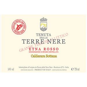 2020 Tenuta delle Terre Nere Etna Rosso Calderara Sottana