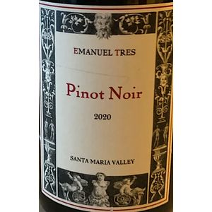 2020 Emanuel Tres Pinot Noir Santa Maria Valley