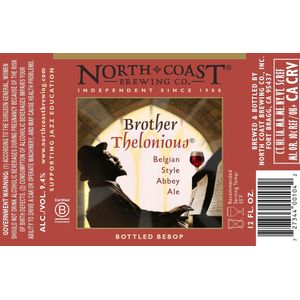 North Coast Brewing Brother Thelonious Belgian Style Abbey Ale