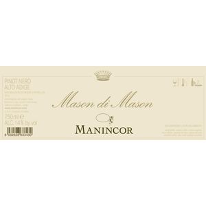 2018 Manincor Mason di Mason Pinot Nero