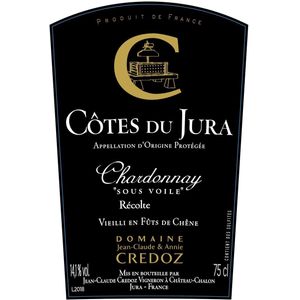 2019 Domaine Jean-Claude Credoz Côtes du Jura Chardonnay Sous Voile