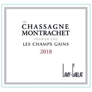2018 Lamy-Caillat Chassagne-Montrachet Les Champs Gains