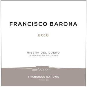 2018 Francisco Barona Ribera del Duero