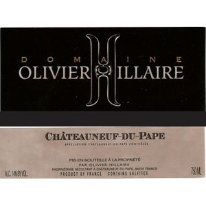 2020 Domaine Olivier Hillaire Châteauneuf-du-Pape