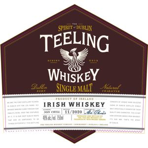 Teeling Single Malt Irish Whiskey