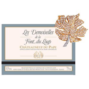 2020 Château de la Font du Loup Les Demoiselles de la Font du Loup Châteauneuf-du-Pape