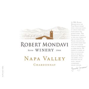 2018 Robert Mondavi Winery Napa Valley Chardonnay