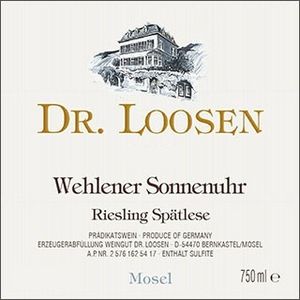 2017 Dr. Loosen Wehlener Sonnenuhr Riesling Spätlese