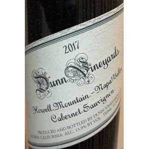 2019 Dunn Vineyards Napa Valley Cabernet Sauvignon