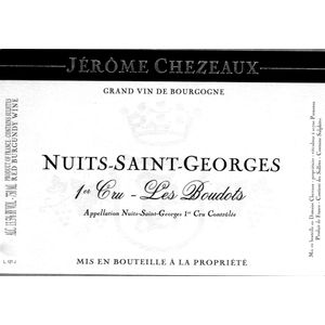 2019 Domaine Jérôme Chezeaux Nuits-St-Georges Les Boudots