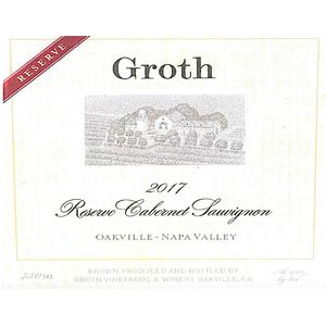 2018 Groth Reserve Cabernet Sauvignon