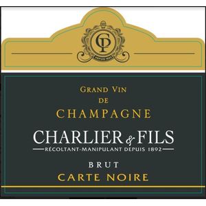 Charlier et Fils Champagne Carte Noire Brut