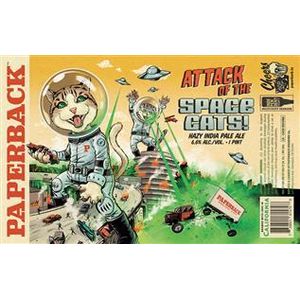 Paperback Brewing Company Attack Of The Space Cats Hazy India Pale Ale