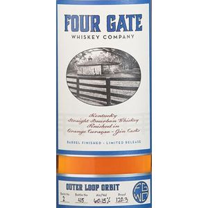 Four Gate Whiskey Company Outer Loop Orbit Kentucky Straight Bourbon Whiskey