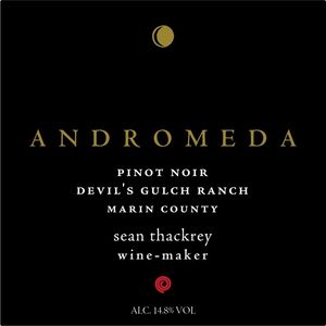 2013 Thackrey & Co. Andromeda Devil's Gulch Ranch Pinot Noir