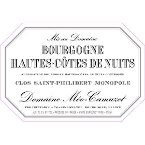 2020 Domaine Méo-Camuzet Bourgogne Hautes-Côtes de Nuits Blanc Clos Saint-Philibert