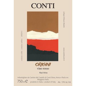 2020 Conti Cantine del Castello Origini