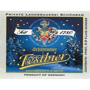 Private Landbrauerei Schönram Festbier
