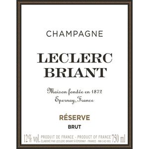 Leclerc Briant Brut Rose Reserve Champagne
