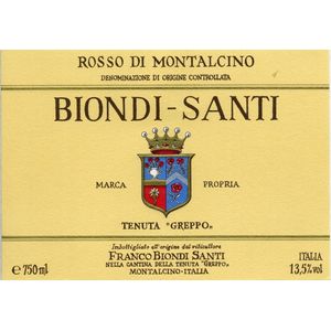 2020 Biondi Santi - Tenuta Greppo Rosso di Montalcino