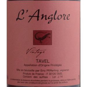 2016 L'Anglore Tavel Rosé