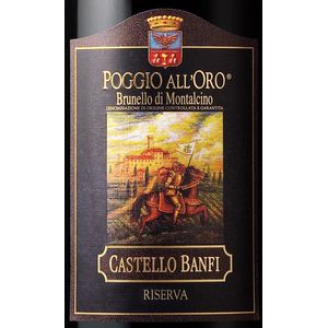 2016 Castello Banfi Poggio all'Oro Brunello di Montalcino Riserva