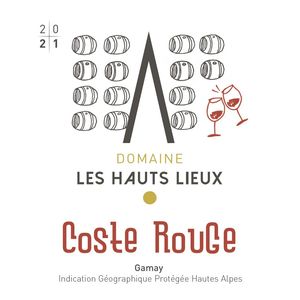 2021 Domaine Les Hauts Lieux Coste Rouge Gamay