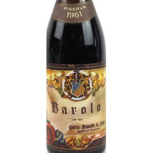 1961 Carlo Rinaldi & Figli Barolo Riserva