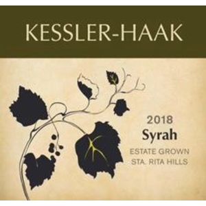2018 Kessler-Haak Sta. Rita Hills Estate Grown Syrah