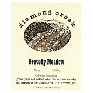 1997 Diamond Creek Vineyards Gravelly Meadow Cabernet Sauvignon