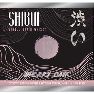 Shibui 18 Year Old Sherry Cask Single Grain Whisky
