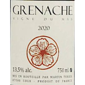 2020 Martin Texier Grenache