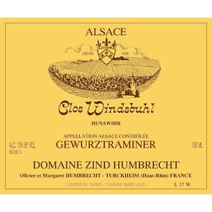 2000 Domaine Zind-Humbrecht Clos Windsbuhl Gewürztraminer