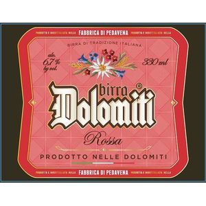 Fabbrica di Pedavena Birra Dolomiti Rossa