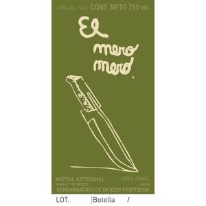 El Mero Mero Mezcal Tepextate
