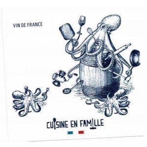 2020 Cuisine en Famille Les Bras m'en Tombent Blanc