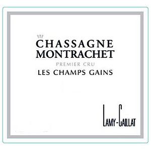 2012 Lamy-Caillat Chassagne-Montrachet Les Champs Gains