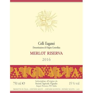2016 Vignalta Merlot Riserva