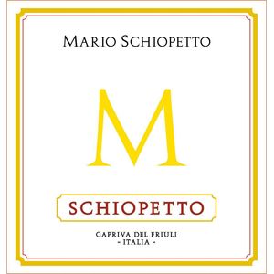 2018 Schiopetto Mario Schiopetto M