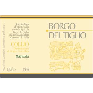 2017 Borgo del Tiglio Collio Malvasia