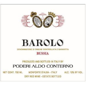 2018 Poderi Aldo Conterno Barolo Bussia