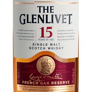 The Glenlivet French Oak Reserve 15 Year Single Malt Scotch Whisky