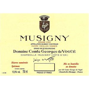 2020 Domaine Comte Georges de Vogüé Musigny Vieilles Vignes
