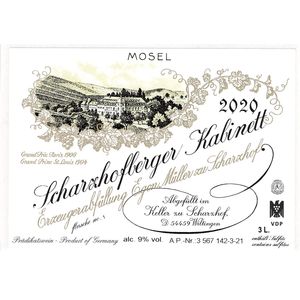 2020 Egon Müller Scharzhofberger Riesling Kabinett